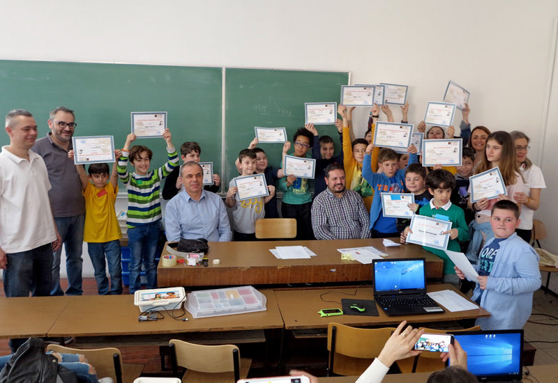 Одржан натпревар во роботика во Скопје